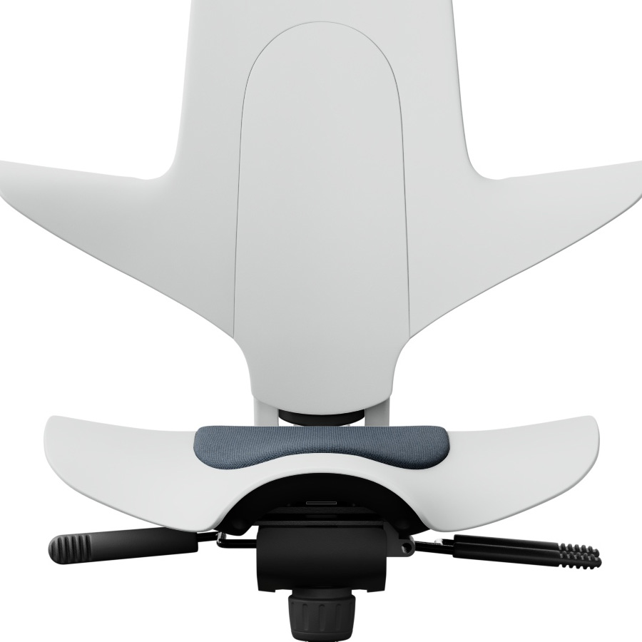 HAG Capisco PUls 8010 - Stoffeinsatz Cura blau