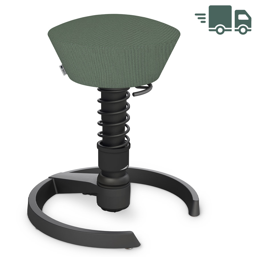 Aeris Swopper Cura farngrün meliert | Gestell schwarz | Gleiter