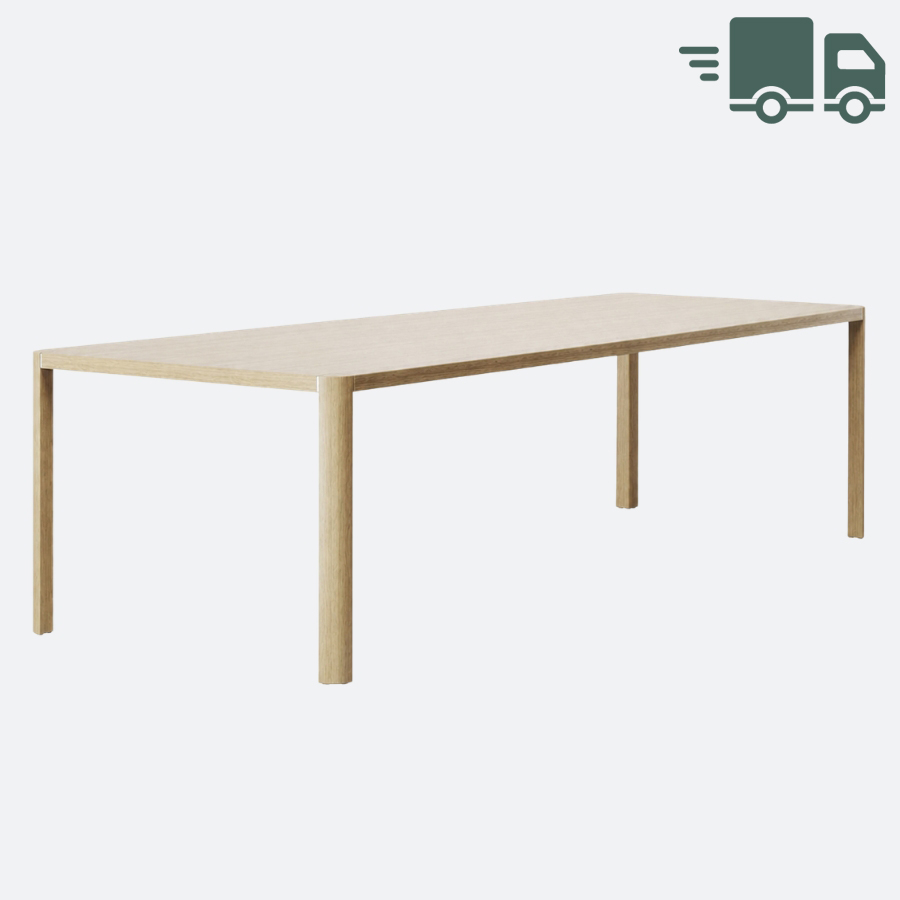 Thonet S1140 Tisch Eiche aufgehellt 240x100