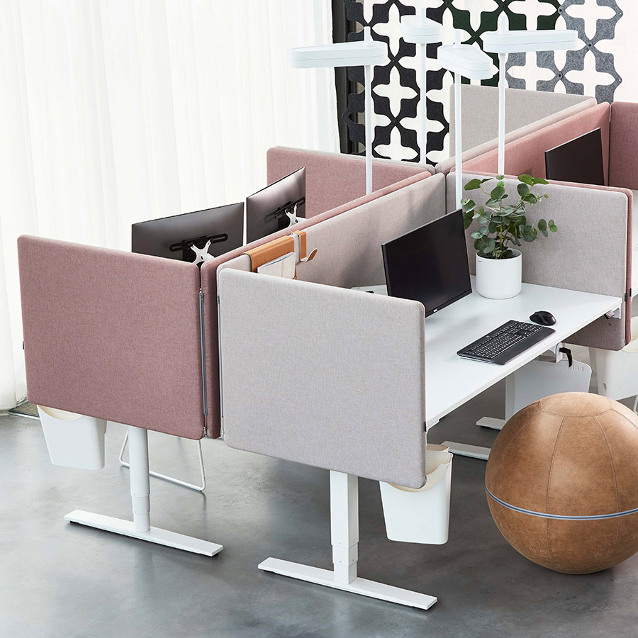 Götessons ScreenIT A30 Booth Tischtrennwand mit Seitenschutz - verschiedene Ausführungen