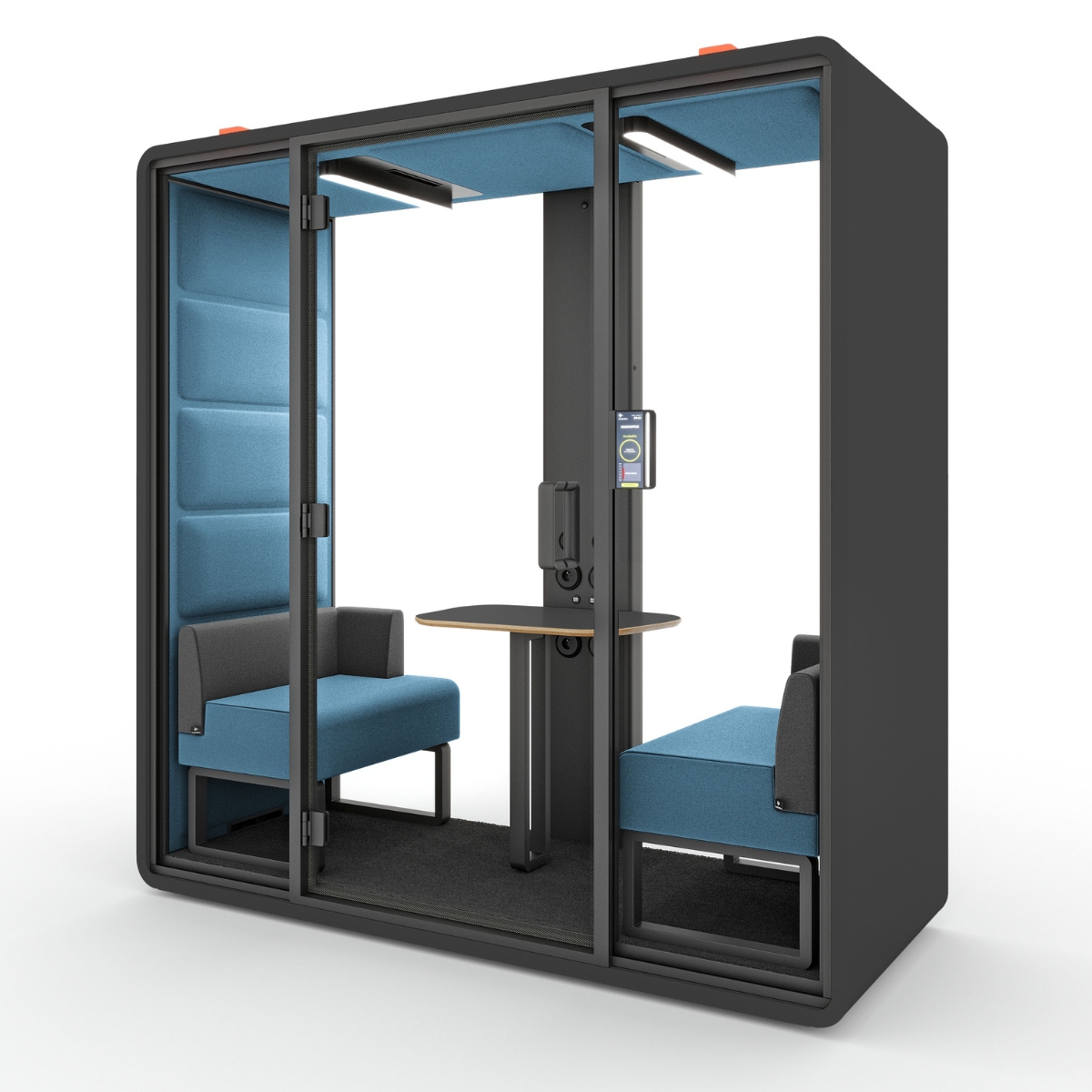 Hushoffice HushFree XM | Akustikbox für 2 Personen | Konfigurator
