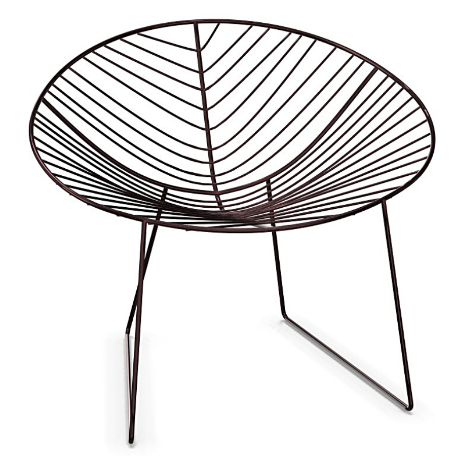 Arper Leaf 1821 Loungesessel Mocca 1