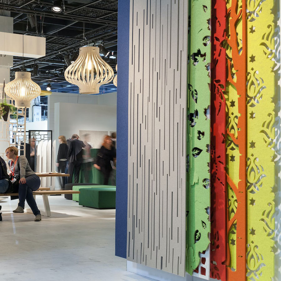 BuzziSpace BuzziFalls | Raumteiler Wand Decke | Übersicht