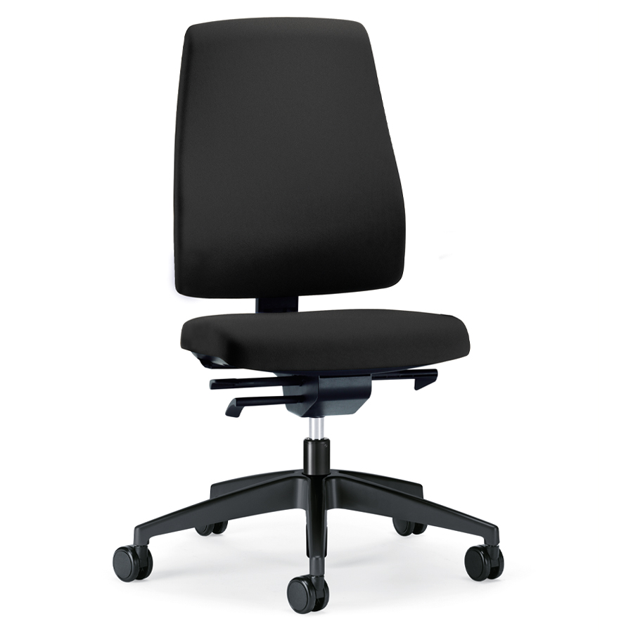 Interstuhl GOAL (152G) Bürostuhl schwarz mittelhoher Rücken