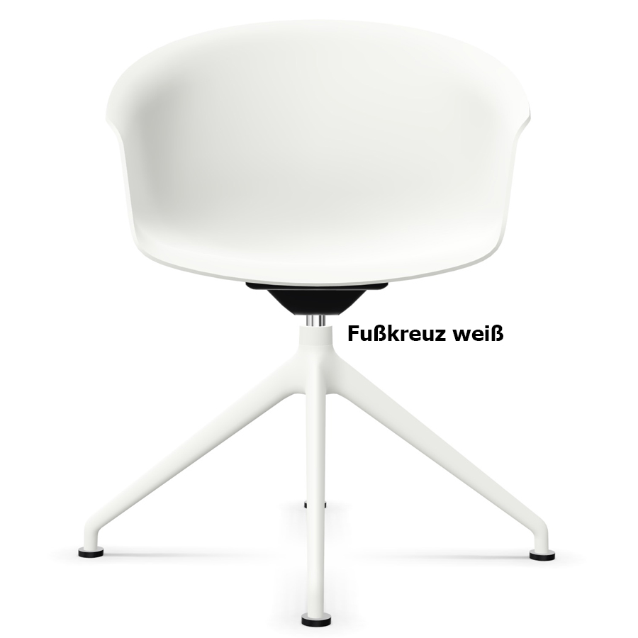 Interstuhl SHUFFLEis1 SU341 - Fußkreuz weiß