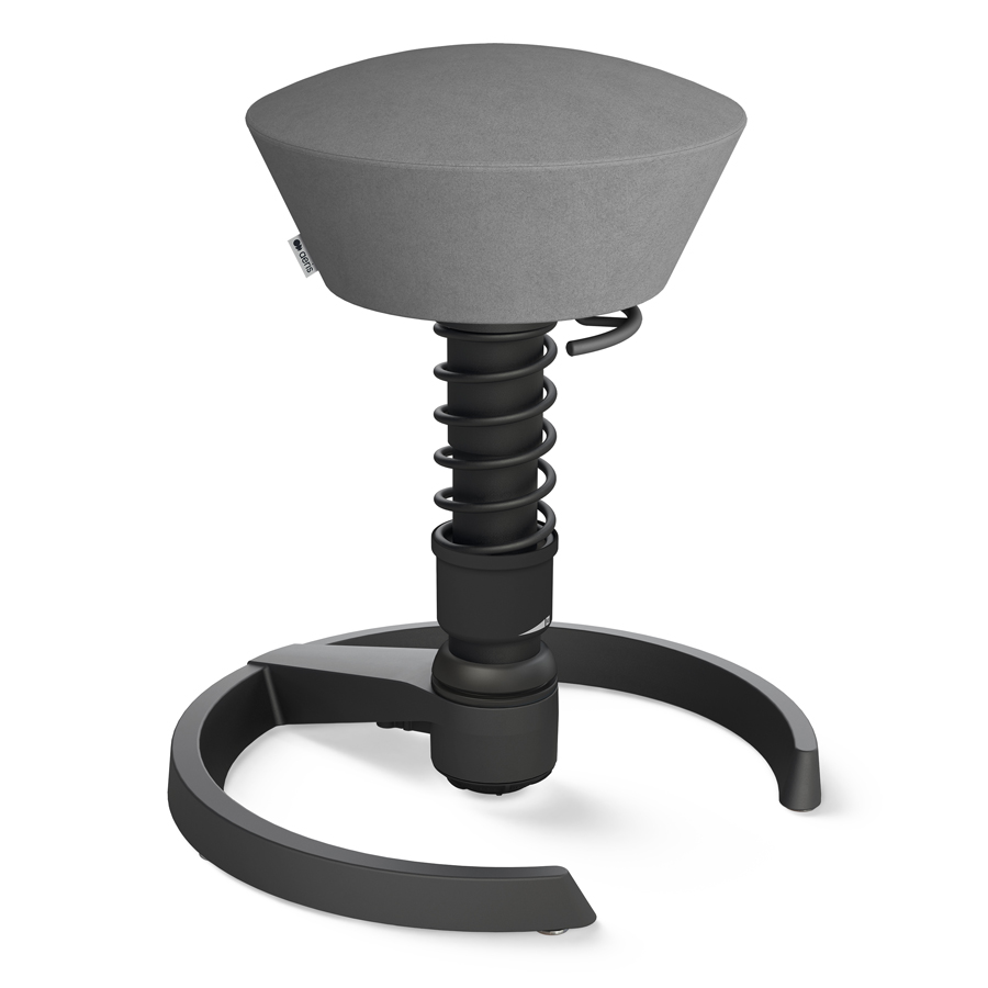 Aeris Swopper Mikrofaser grau mit Gleitern