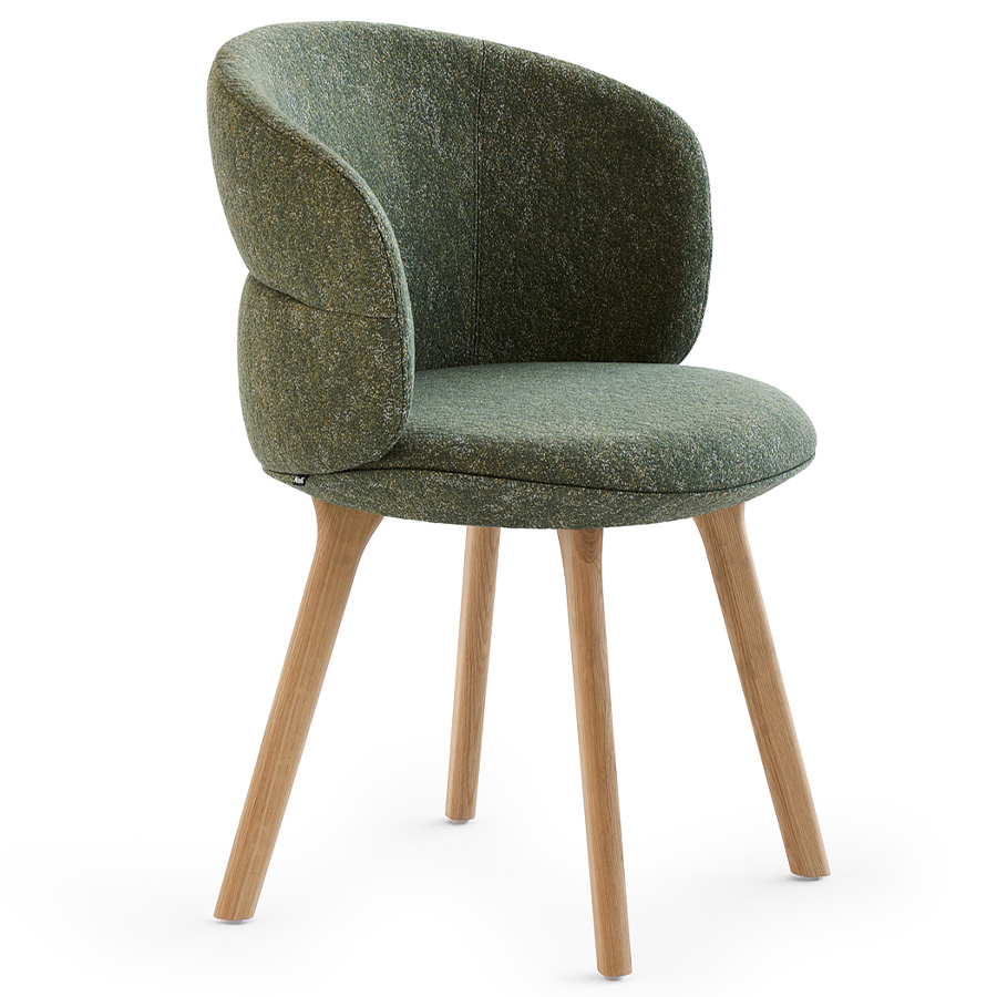 Noti Ekori, Bezug Arda 0961, Massivholzgestell Eiche natur