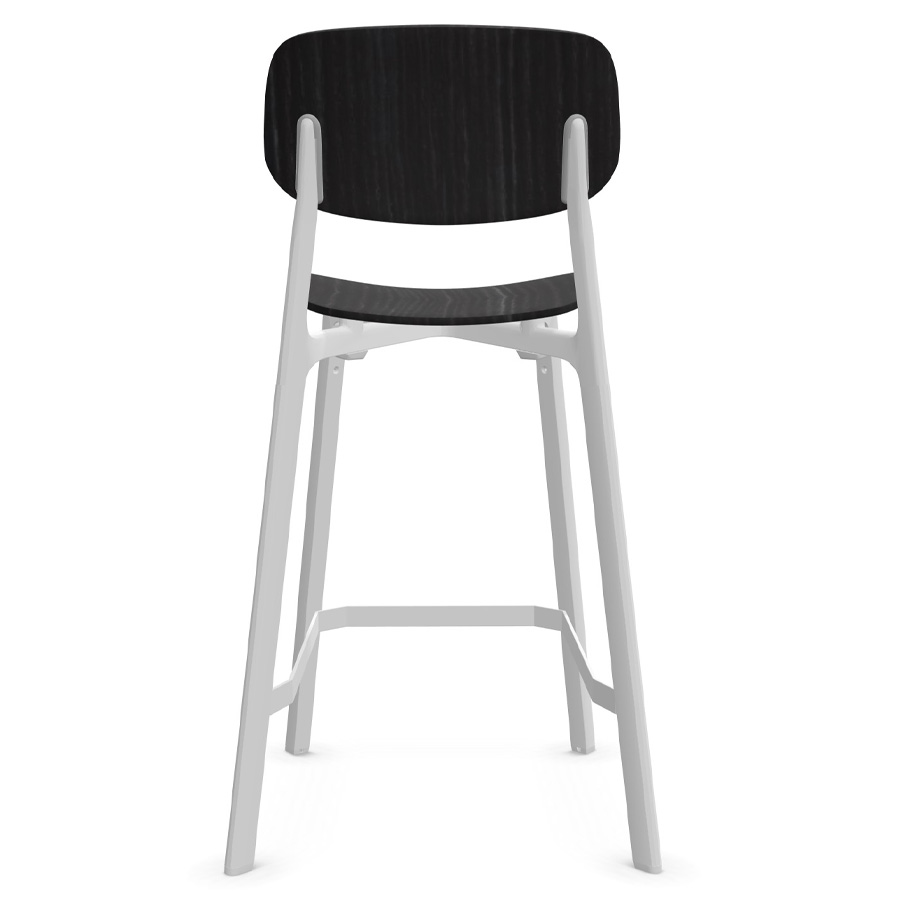 Kristalia COLANDER Barhocker schwarze Eiche