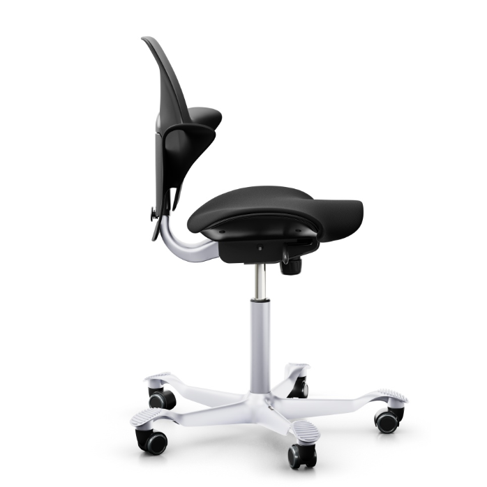 Capisco PULS 8020 schwarz - silberHAG Capisco PULS 8020 schwarz - silber