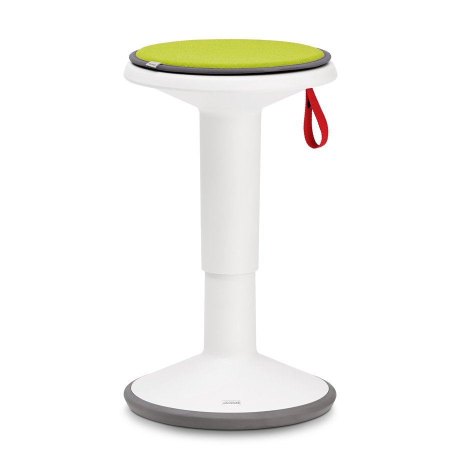 Interstuhl UP Weiß mit Sitzkissen