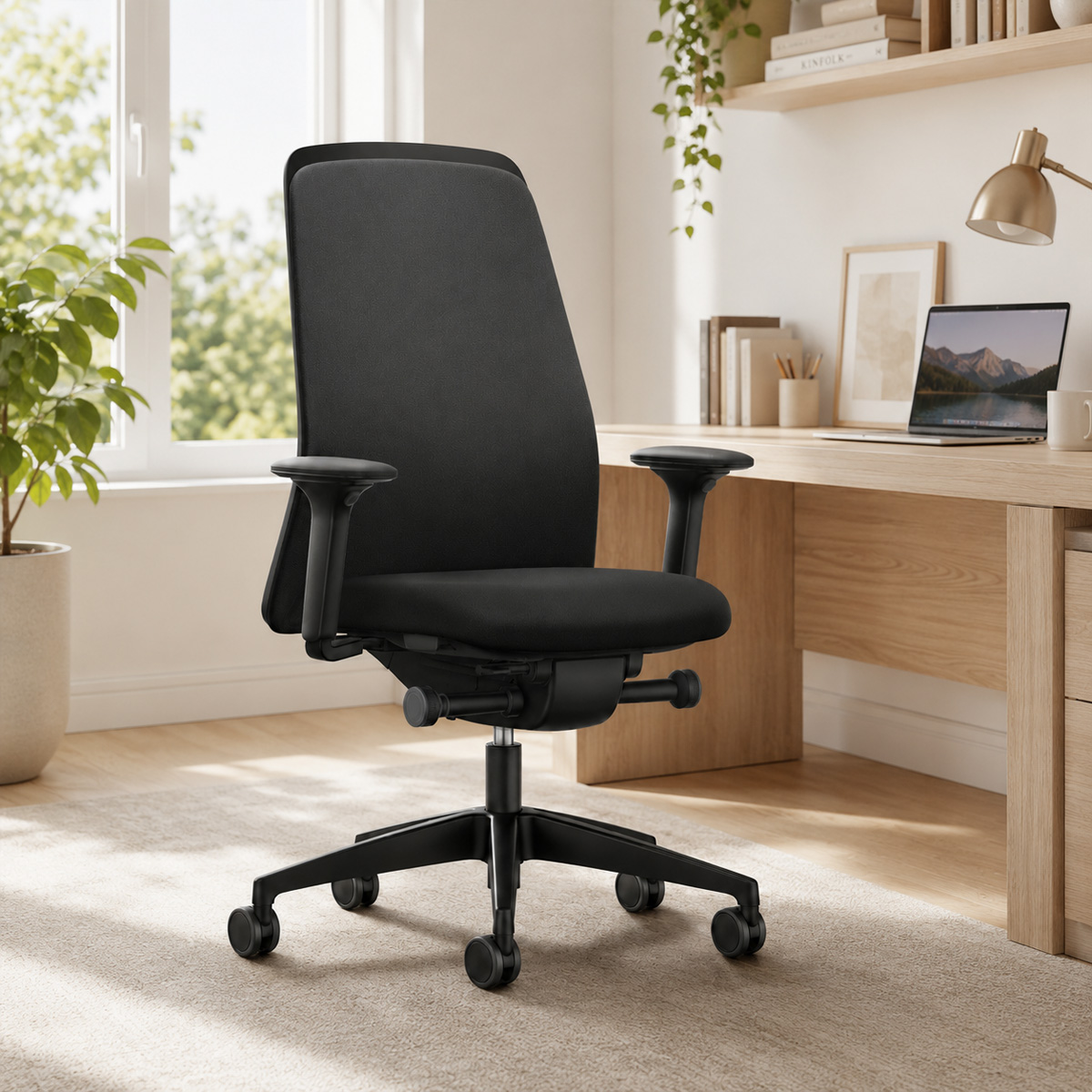 Interstuhl EVERYis1 EV311 | Bürostuhl schwarz | Chillback Rückenlehne | Konfigurator