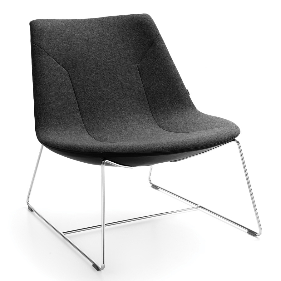 Profim Chic Lounge Sessel mit Kufengestell