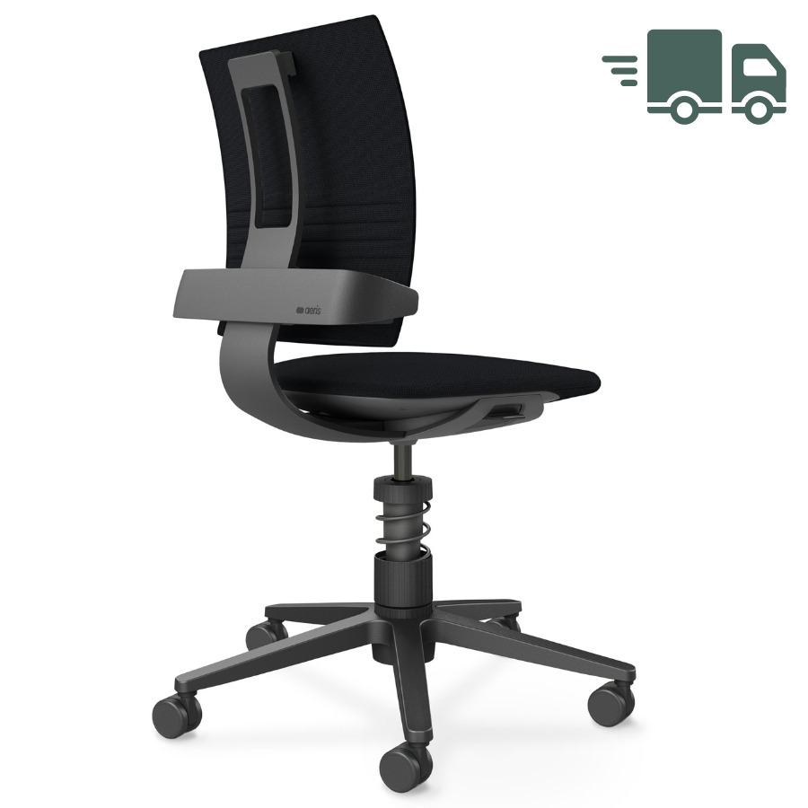 aeris 3Dee Stoff Cura schwarz, Gestell schwarz