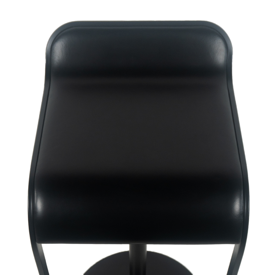 lapalma LEM S79 Sitzbezug Leder schwarz | Draufsicht