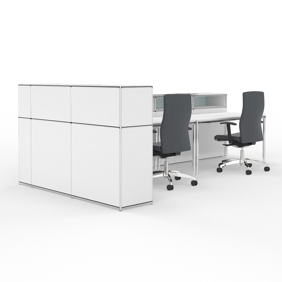 Bosse Modul Space Empfangstheke 8 weiß