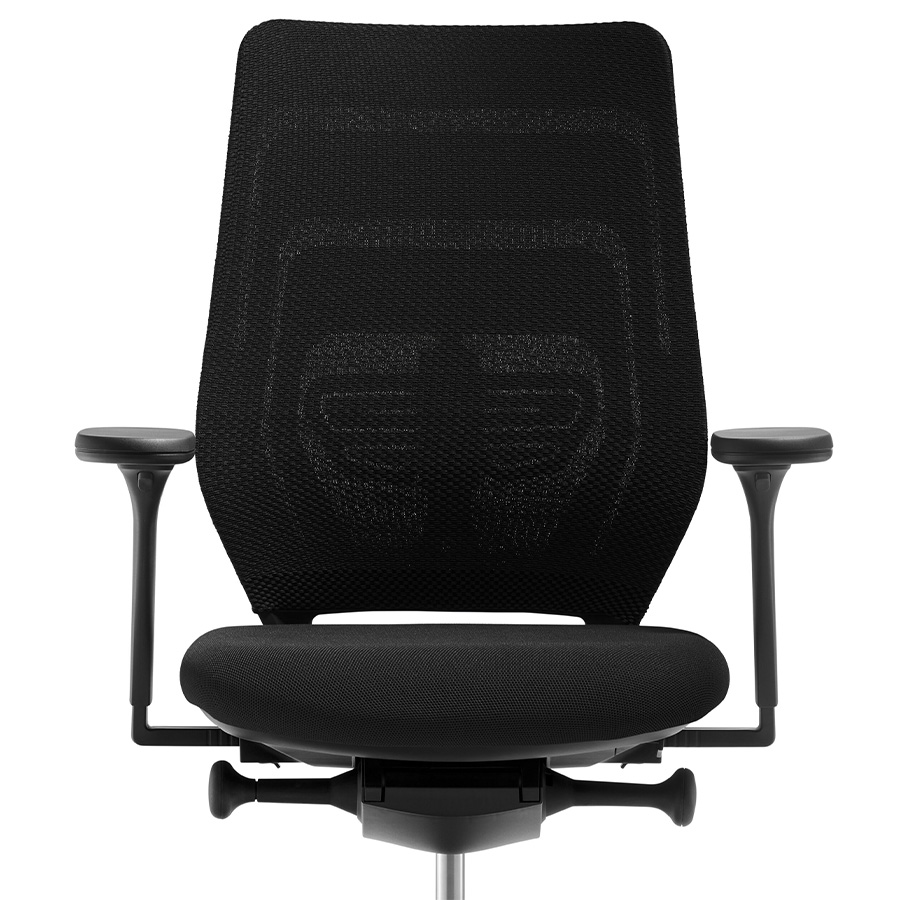 fm Asiento Bürodrehstuhl in Schwarz konfigurierbar Komfort