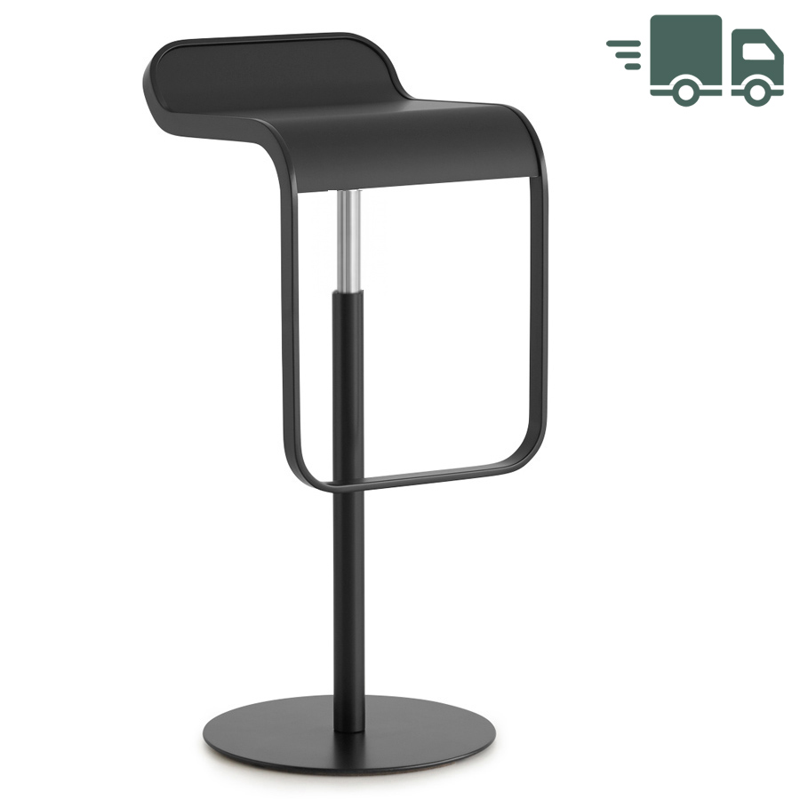 lapalma Lem Barhocker schwarz 66-79 cm