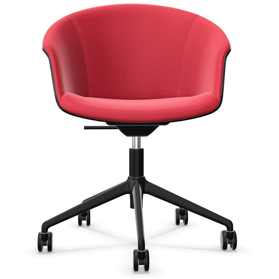 Interstuhl SHUFFLEis1 SU356 - himbeerrot Sitzfläche