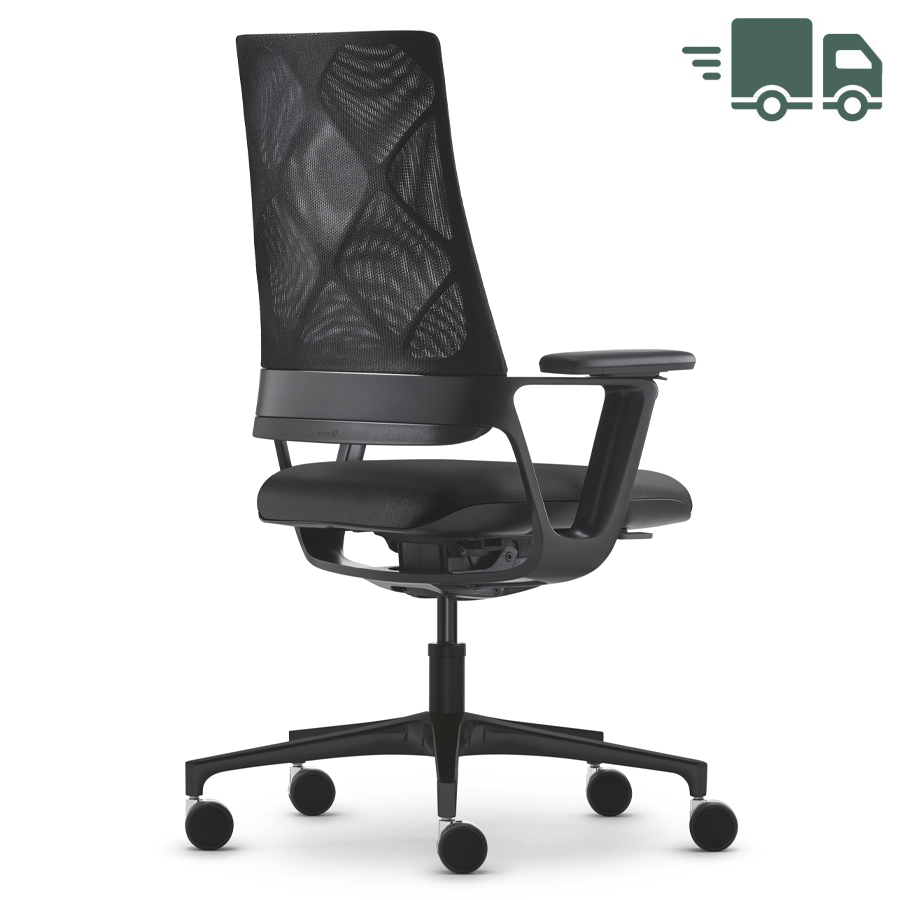 Klöber Connex2 Netzrücken Expressmodell komplett schwarz