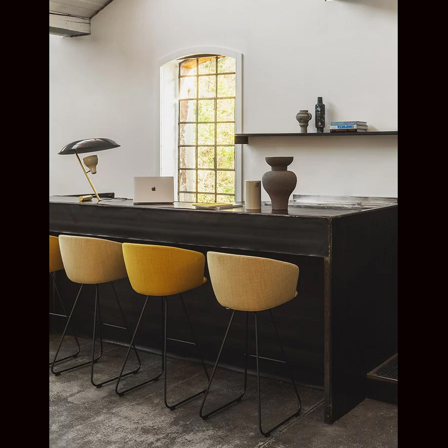 lapalma Glove Barhocker gelb