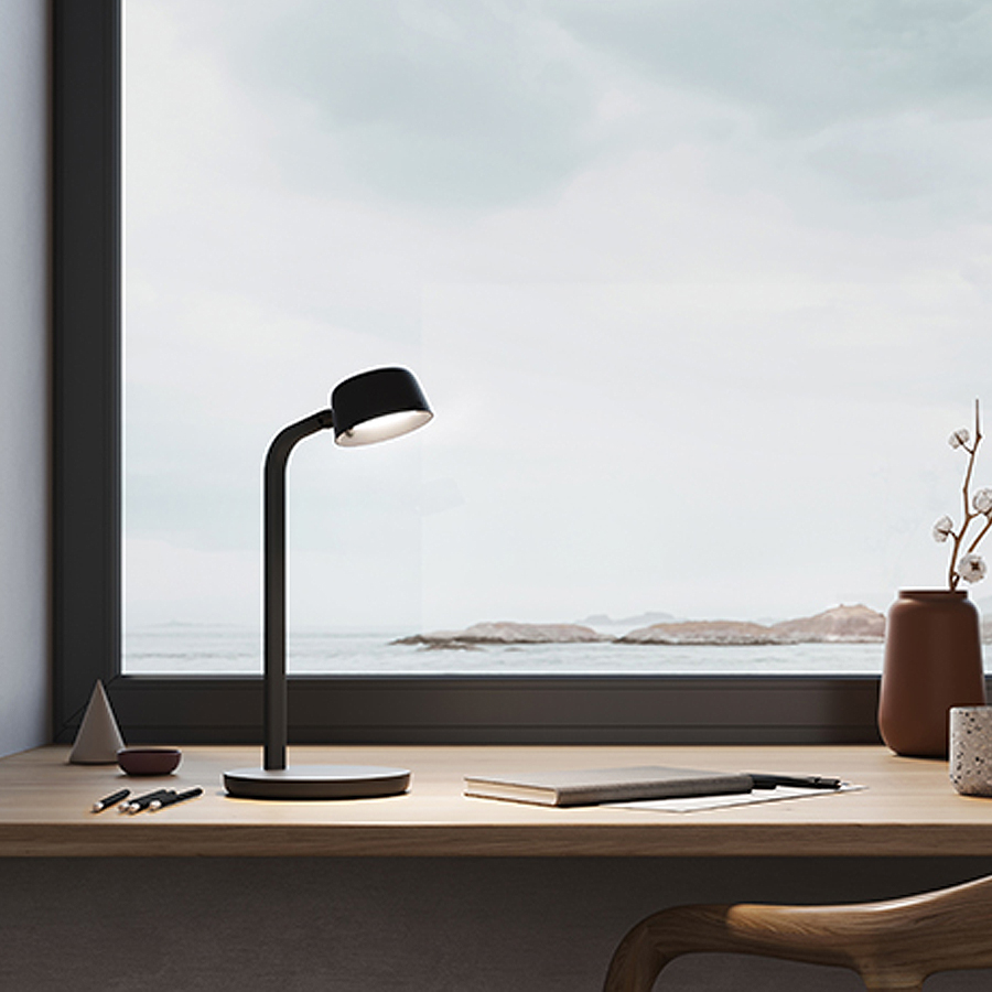 GLAMOX Motus Mini LED Arbeitsleuchte schwarz - Beispielbild