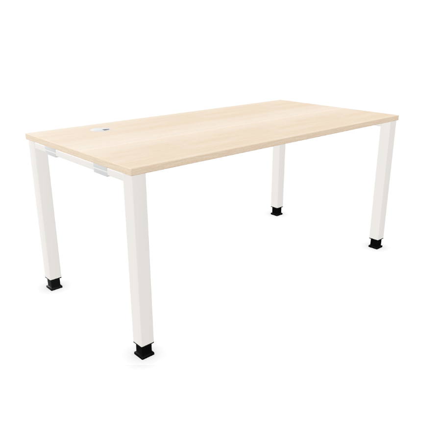 Palmberg Systo Tec Platte Akazie mit Gestell Weiß