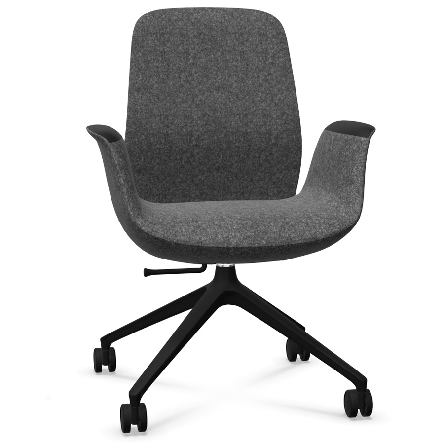 Profim ElliePro 20 HST Synergy anthrazit mit schwarzem Fußkreuz mit Leder AL