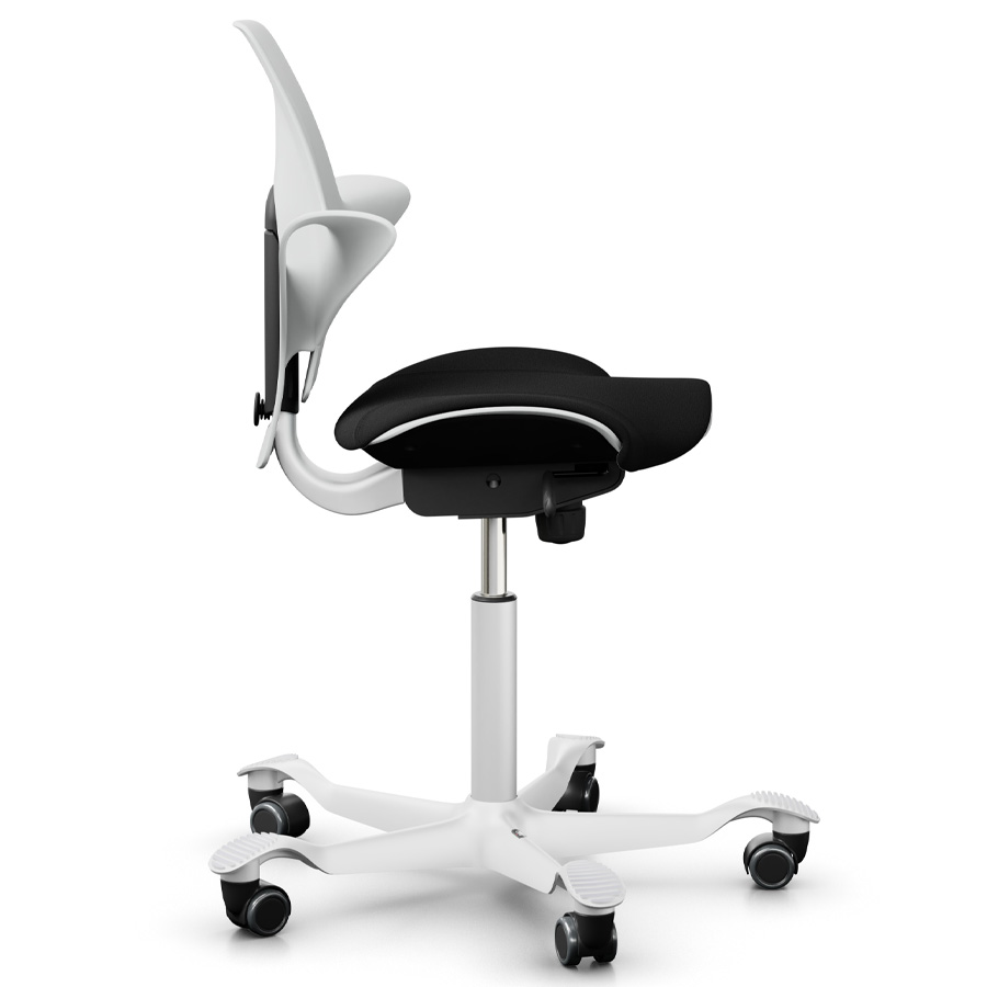 HAG CAPISCO PULS 8020 weiß  "white edition" - Seitenansicht