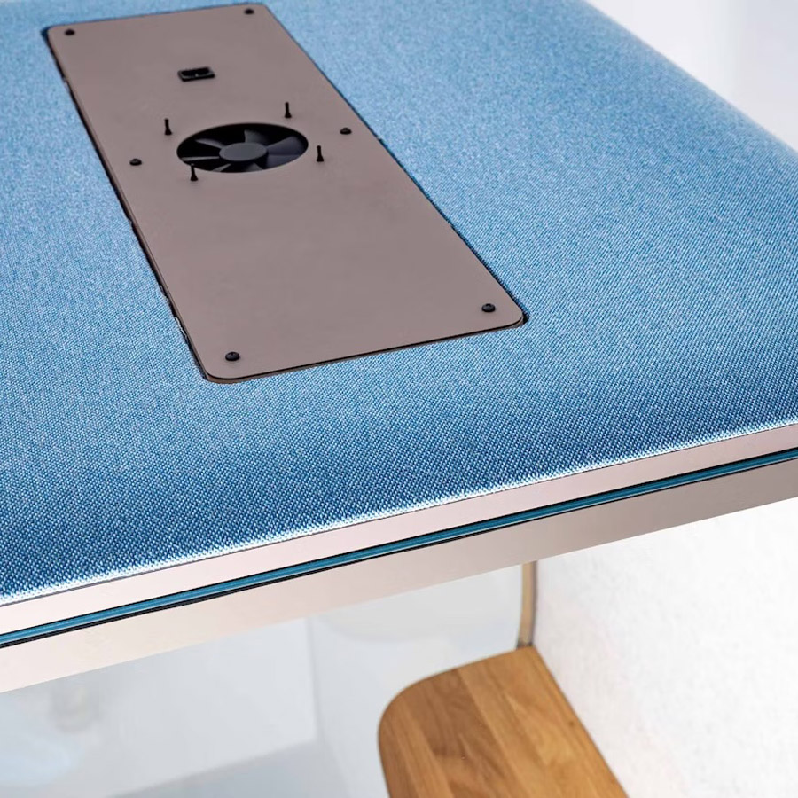 BuzziSpace BuzziNest Booth | Akustik Telefonbox | Lüftung außen Oberseite