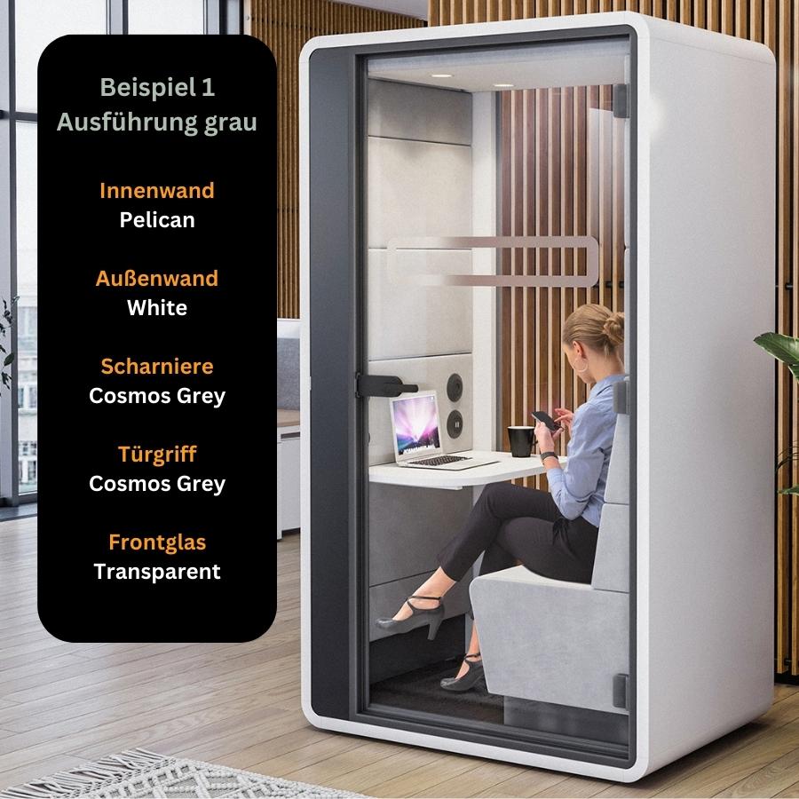 Hushoffice Telefonbox Hushhybrid Beispiel 1