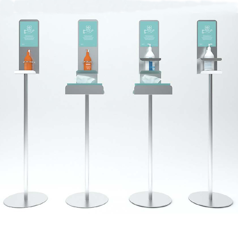 Rexite Dixpenser - Ständer für Hygieneprodukte - Mit und ohne Verriegelung