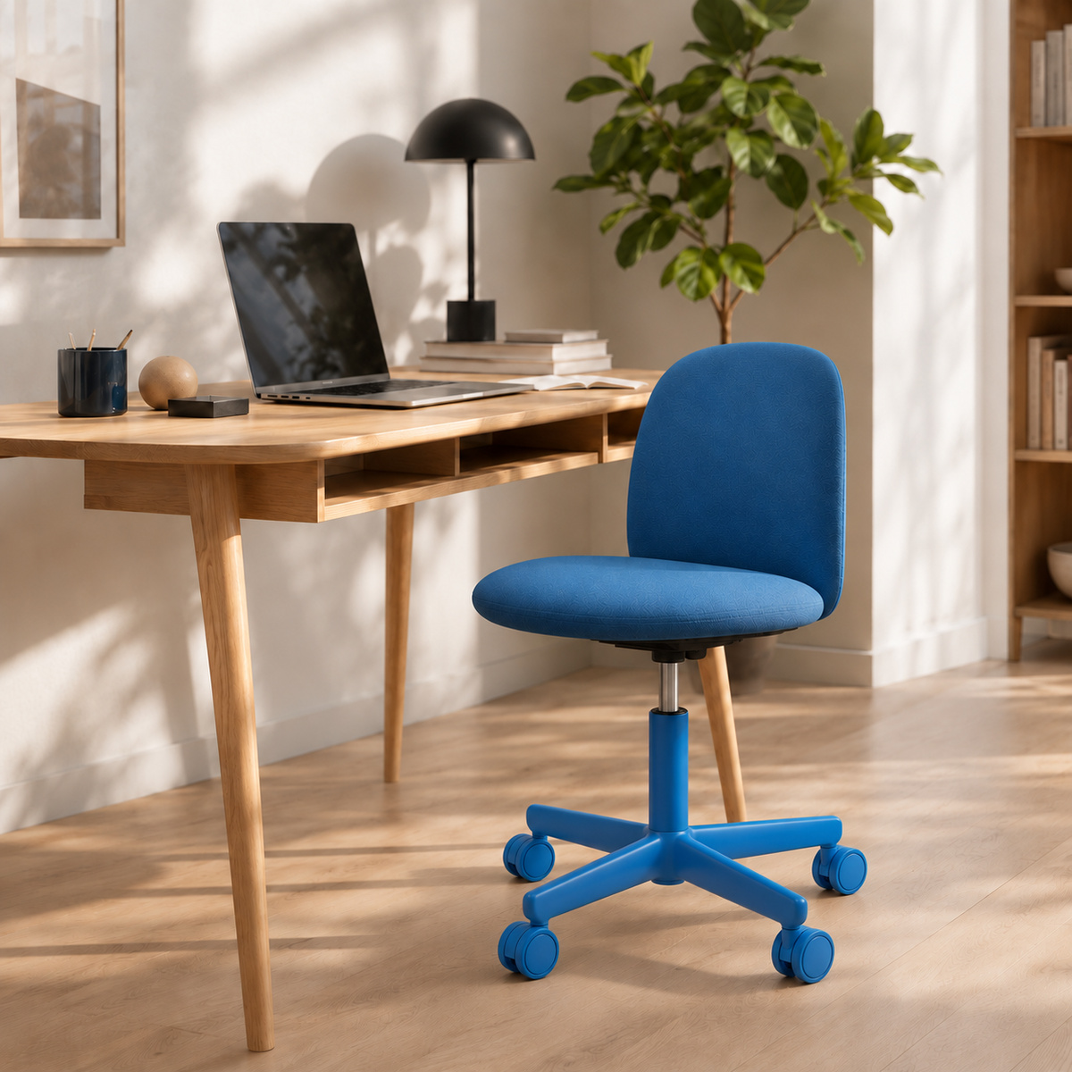 HAG Minu Main Line Flax Blau und Gestell Sky
