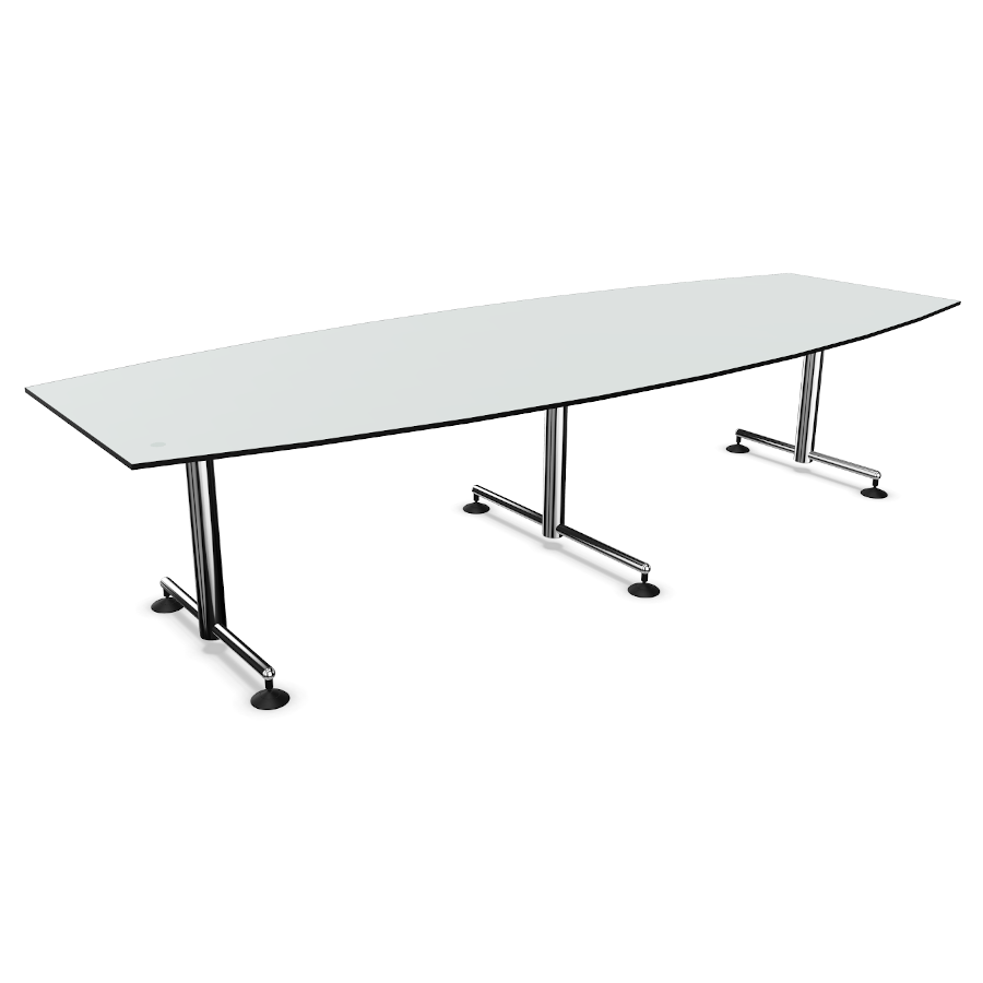 Bosse Modul Space Conference-Tisch M1 in Silber Länge 3200 cm