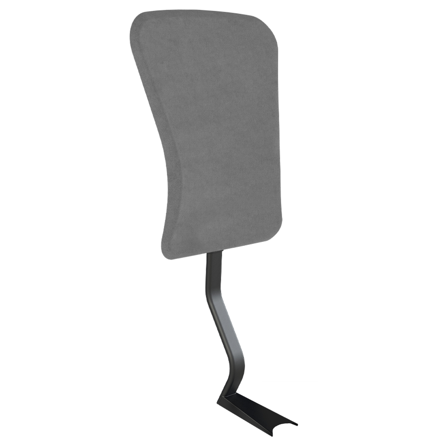 Aeris Swopper Rückenlehne Mikrofaser grau - Lehnengestell schwarz