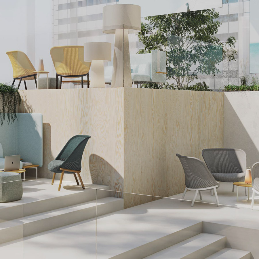 Haworth Cardigan Lounge | verschiedene Farbkombinationen