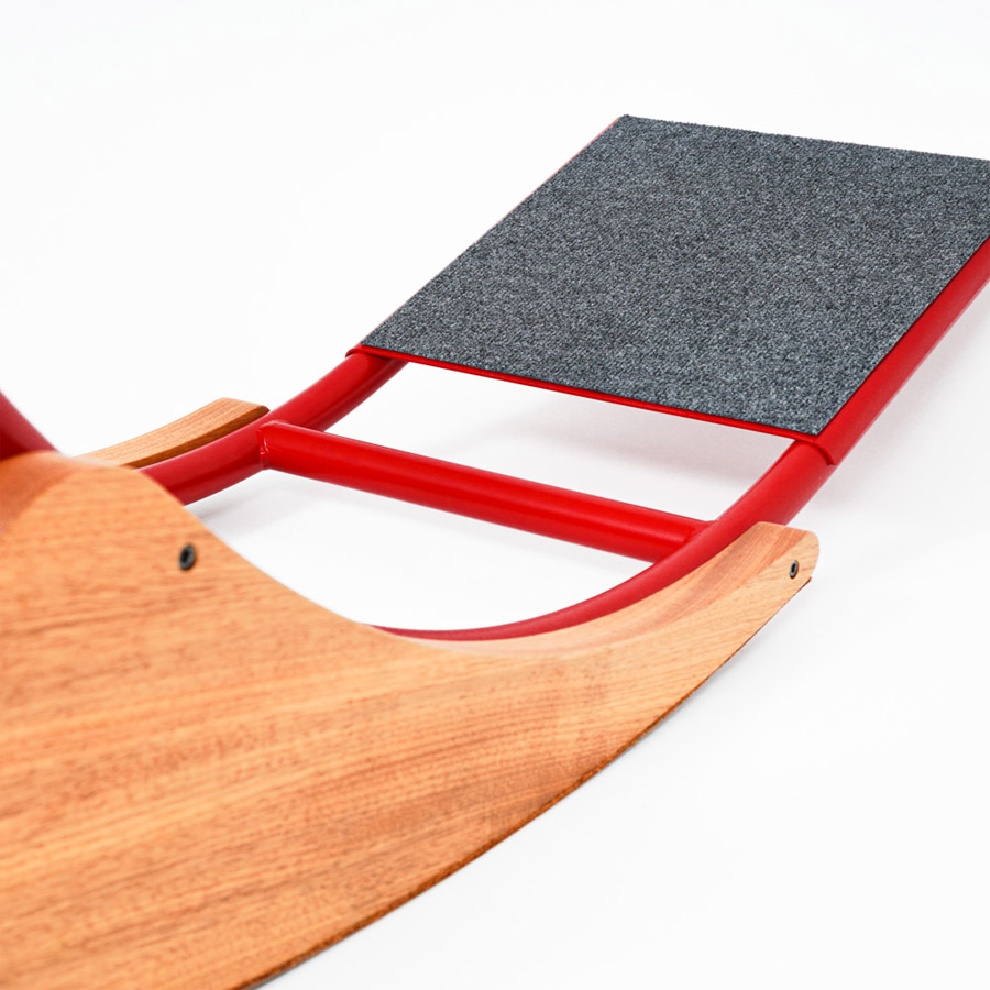 Backboon Stehwippe in Rot