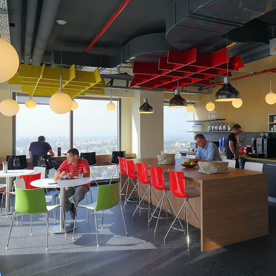 BuzziSpace BuzziGrid | Deckenabsorber | Beispielbild