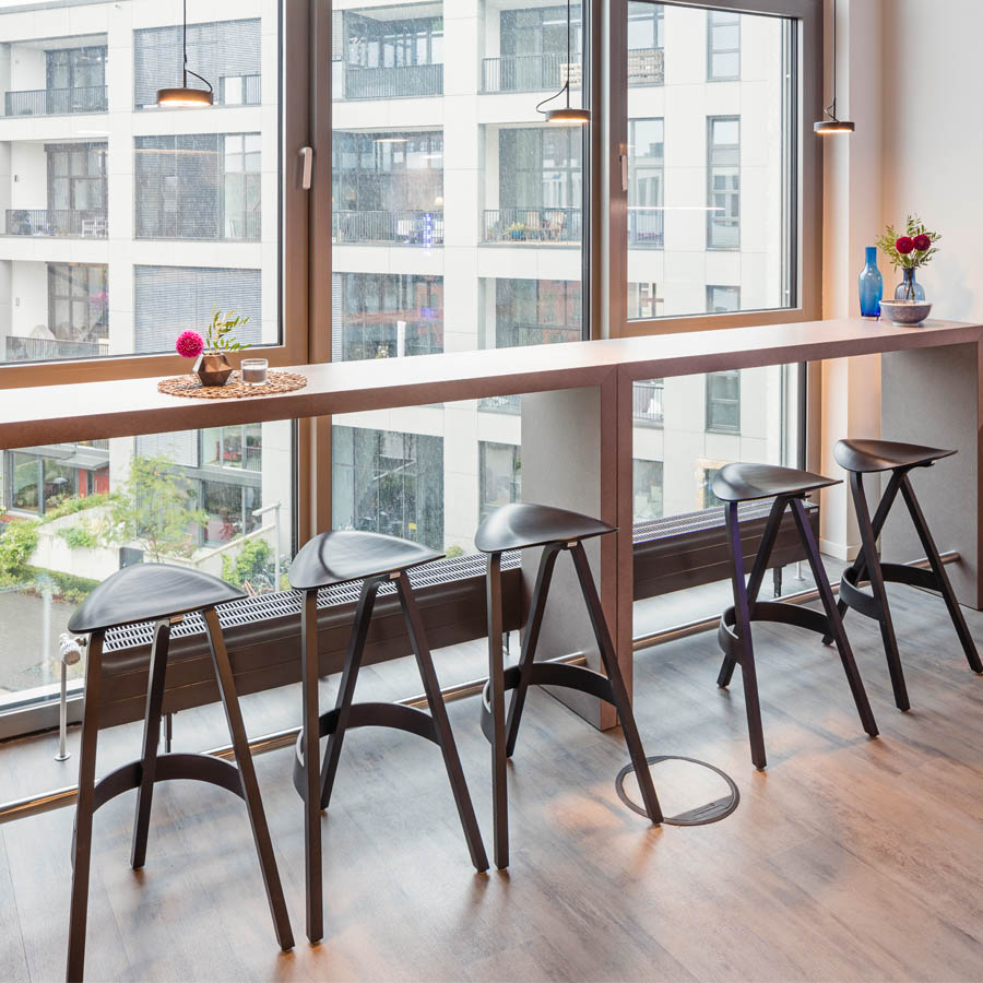 THONET 404 H Holzbarhocker - Beispielbild