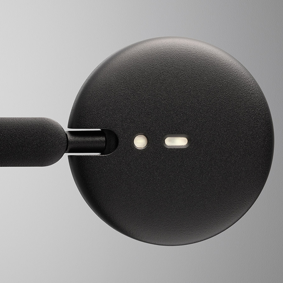 GLAMOX Motus Flat LED Arbeitsleuchte schwarz