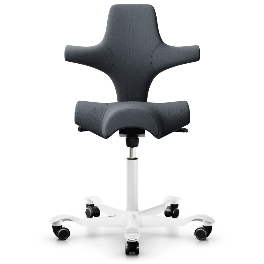 HAG CAPISCO 8106 - Stoff Select 60003 - Gestell weiß - Frontansicht