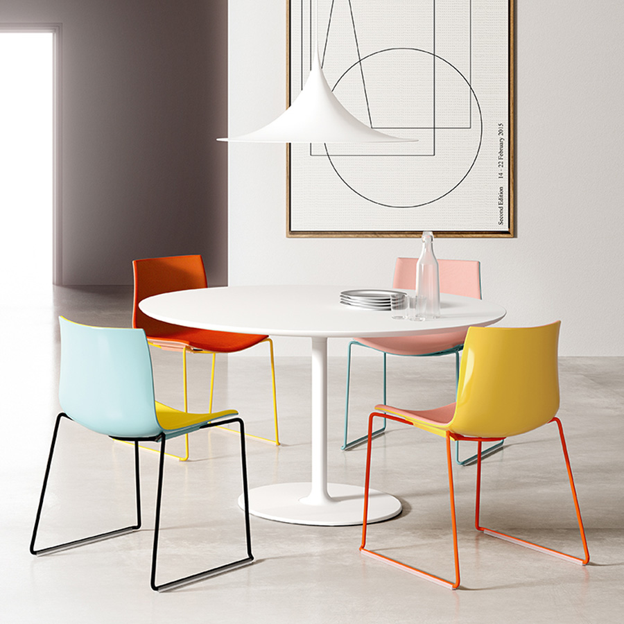 Arper CATIFA 46 0468 - Kufengestell verschiedene Farben