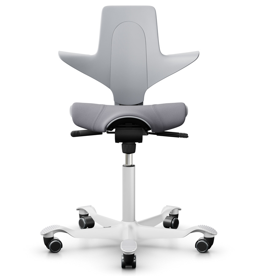 HAG Capisco Puls 8020 Hellgrau mit Stoff Xtreme 081 grau