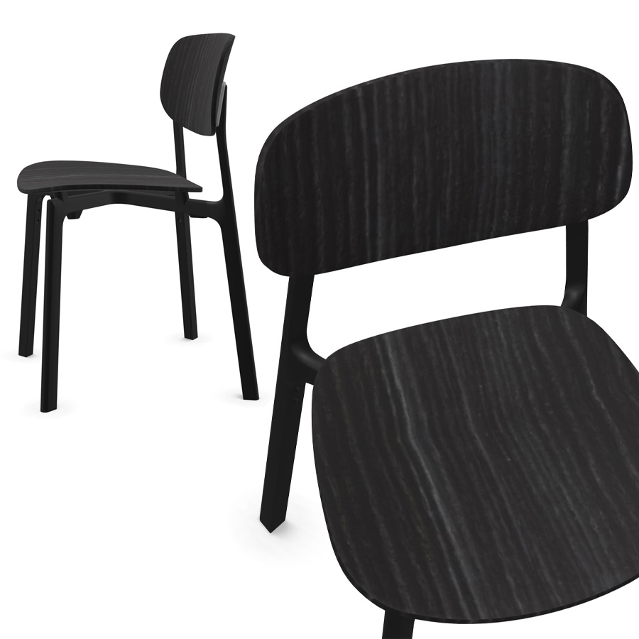 Kristalia COLANDER schwarze Eiche 4