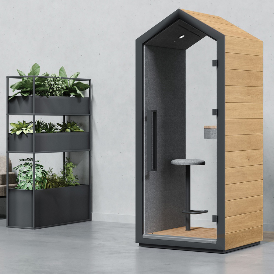 Bejot Treehouse Telefonbox Akustikkabine Beispielbild