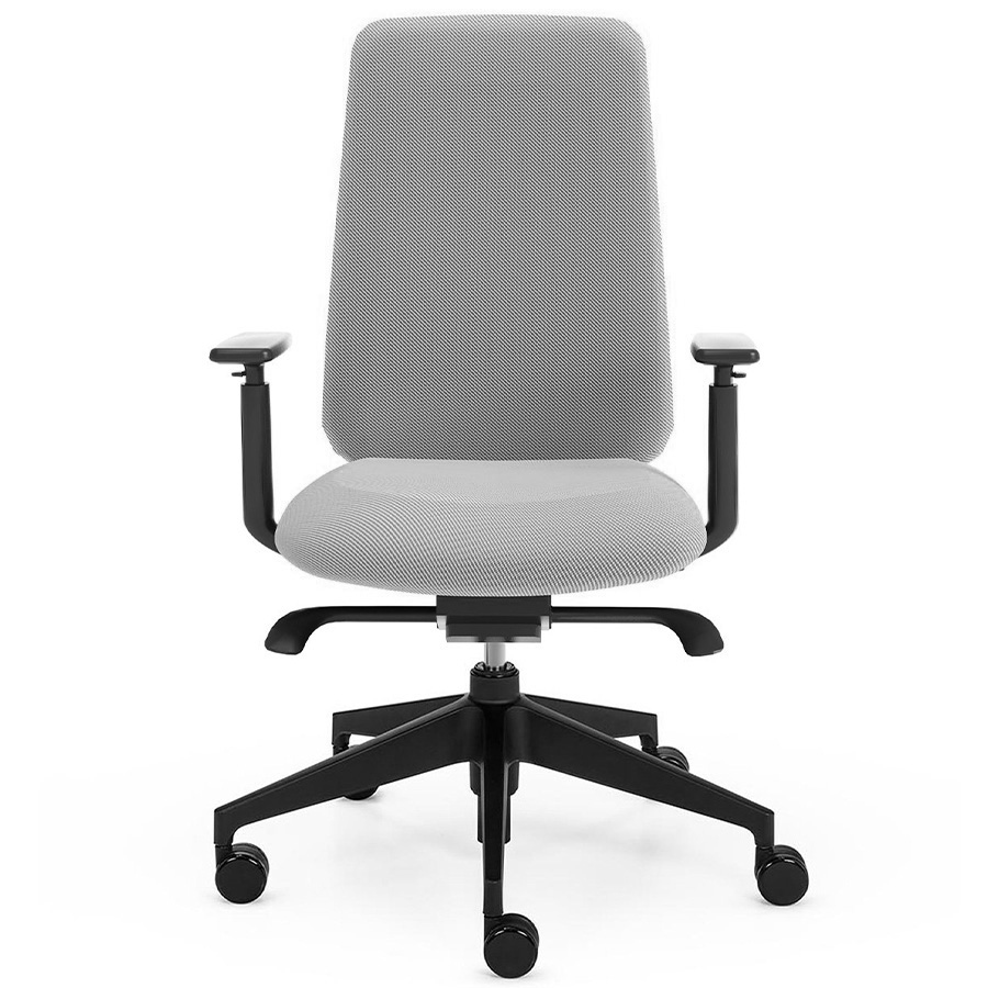 Haworth Aloha Active Bürodrehstuhl mit Polsterrücken, Stoff Relate 0121