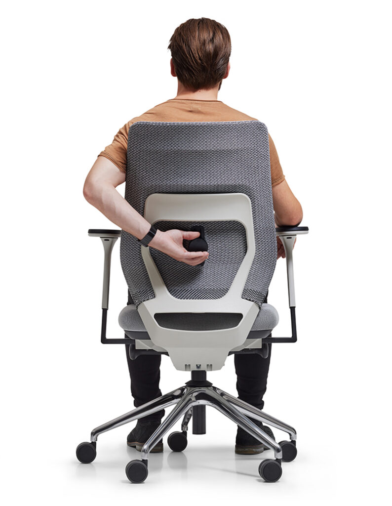 fm Asiento höhen- und tiefenverstellbare Lordosenstütze