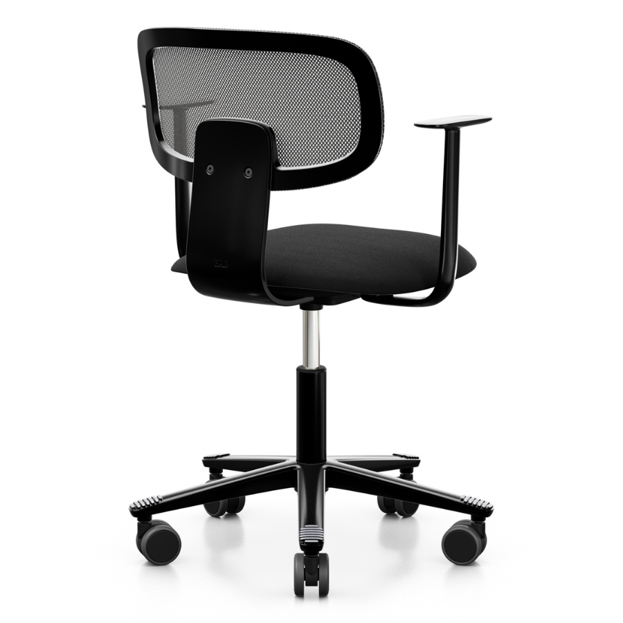 AKTION: HAG Tion mesh 2340-F001 Bürostuhl schwarz | Netzrücken | Stoff Cura Loop