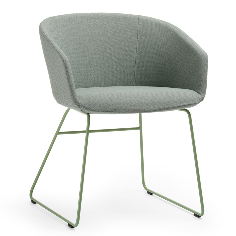 Bejot Oxco-small-oxs270 Konferenzstuhl mit Kufengestell - Frontansicht