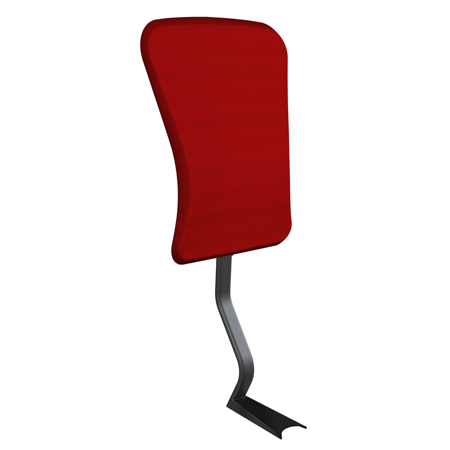 Aeris Swopper Rückenlehne AIR mesh rot - Lehnenstab schwarz