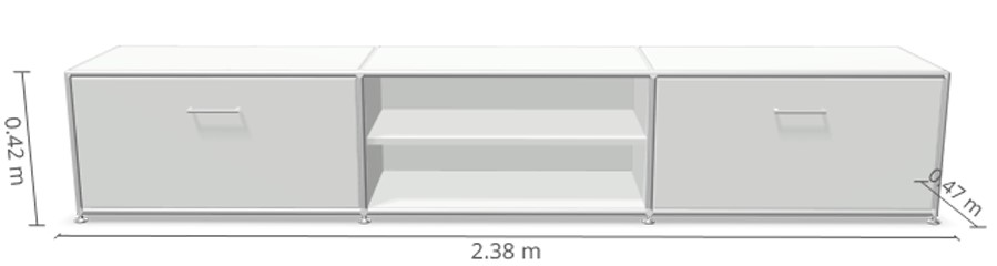 Abmessungen-Bosse-TV-Lowboard